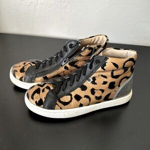 Leopard print sneakers